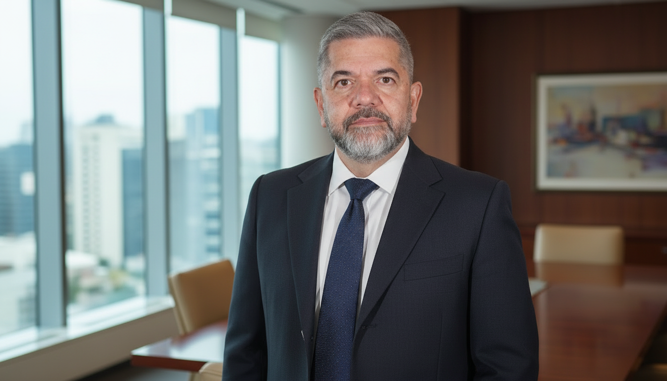 Antony Hidalgo en oficina
